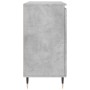 Grauer Beton-Engineered-Holz-Sideboard 104x35x70 cm von vidaXL, Sideboards - Ref: Foro24-827200, Preis: 94,86 €, Rabatt: %