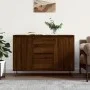 Aparador de madera de ingeniería marrón roble 104x35x70 cm de vidaXL, Aparadores - Ref: Foro24-827211, Precio: 89,47 €, Descu...