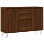 Oak brown engineered wood sideboard 104x35x70 cm by vidaXL, Sideboards - Ref: Foro24-827211, Price: 93,86 €, Discount: %
