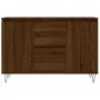 Aparador de madera de ingeniería marrón roble 104x35x70 cm de vidaXL, Aparadores - Ref: Foro24-827211, Precio: 89,47 €, Descu...