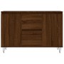 Oak brown engineered wood sideboard 104x35x70 cm by vidaXL, Sideboards - Ref: Foro24-827211, Price: 93,86 €, Discount: %