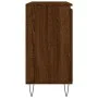 Aparador de madera de ingeniería marrón roble 104x35x70 cm de vidaXL, Aparadores - Ref: Foro24-827211, Precio: 89,47 €, Descu...