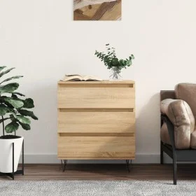 Sonoma oak plywood sideboard 60x35x70 cm by vidaXL, Sideboards - Ref: Foro24-827183, Price: 70,39 €, Discount: %
