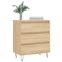 Sideboard aus Sonoma-Eichensperrholz, 60 x 35 x 70 cm von vidaXL, Sideboards - Ref: Foro24-827183, Preis: 71,32 €, Rabatt: %