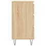 Sideboard aus Sonoma-Eichensperrholz, 60 x 35 x 70 cm von vidaXL, Sideboards - Ref: Foro24-827183, Preis: 71,32 €, Rabatt: %