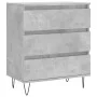 Concrete gray plywood sideboard 60x35x70 cm by vidaXL, Sideboards - Ref: Foro24-827184, Price: 62,33 €, Discount: %