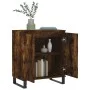 Sideboard aus geräuchertem Eichensperrholz, 60 x 35 x 70 cm von vidaXL, Sideboards - Ref: Foro24-827169, Preis: 64,36 €, Raba...