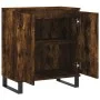 Sideboard aus geräuchertem Eichensperrholz, 60 x 35 x 70 cm von vidaXL, Sideboards - Ref: Foro24-827169, Preis: 64,36 €, Raba...