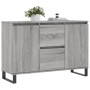 Sonoma graues Sideboard aus Holzwerkstoff, 104 x 35 x 70 cm von vidaXL, Sideboards - Ref: Foro24-827218, Preis: 97,14 €, Raba...