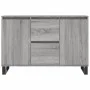 Sonoma graues Sideboard aus Holzwerkstoff, 104 x 35 x 70 cm von vidaXL, Sideboards - Ref: Foro24-827218, Preis: 95,59 €, Raba...