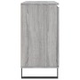 Sonoma graues Sideboard aus Holzwerkstoff, 104 x 35 x 70 cm von vidaXL, Sideboards - Ref: Foro24-827218, Preis: 97,14 €, Raba...