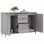 Sonoma gray engineered wood sideboard 104x35x70 cm by vidaXL, Sideboards - Ref: Foro24-827202, Price: 96,47 €, Discount: %