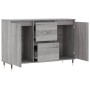 Sonoma graues Sideboard aus Holzwerkstoff, 104 x 35 x 70 cm von vidaXL, Sideboards - Ref: Foro24-827202, Preis: 97,95 €, Raba...
