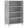 Aparador alto madera de ingeniería gris hormigón 57x35x90 cm de vidaXL, Aparadores - Ref: Foro24-827224, Precio: 55,58 €, Des...