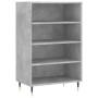 Hohes Sideboard aus betongrauem Holzwerkstoff, 57 x 35 x 90 cm von vidaXL, Sideboards - Ref: Foro24-827224, Preis: 55,58 €, R...
