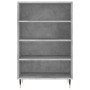 Hohes Sideboard aus betongrauem Holzwerkstoff, 57 x 35 x 90 cm von vidaXL, Sideboards - Ref: Foro24-827224, Preis: 55,58 €, R...