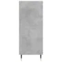 Concrete gray engineered wood tall sideboard 57x35x90 cm by vidaXL, Sideboards - Ref: Foro24-827224, Price: 54,91 €, Discount: %