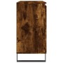 Aparador de madera de ingeniería roble ahumado 104x35x70 cm de vidaXL, Aparadores - Ref: Foro24-827217, Precio: 101,75 €, Des...