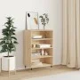 Tall Sonoma oak engineered wood sideboard 57x35x90 cm by vidaXL, Sideboards - Ref: Foro24-827223, Price: 54,91 €, Discount: %
