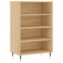 Hohes Sideboard aus Sonoma-Eiche, 57 x 35 x 90 cm von vidaXL, Sideboards - Ref: Foro24-827223, Preis: 55,87 €, Rabatt: %