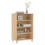 Hohes Sideboard aus Sonoma-Eiche, 57 x 35 x 90 cm von vidaXL, Sideboards - Ref: Foro24-827223, Preis: 55,87 €, Rabatt: %