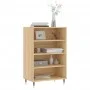 Tall Sonoma oak engineered wood sideboard 57x35x90 cm by vidaXL, Sideboards - Ref: Foro24-827223, Price: 54,91 €, Discount: %