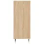 Tall Sonoma oak engineered wood sideboard 57x35x90 cm by vidaXL, Sideboards - Ref: Foro24-827223, Price: 54,91 €, Discount: %