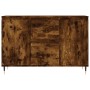 Sideboard aus geräuchertem Eichenholzwerkstoff, 104 x 35 x 70 cm von vidaXL, Sideboards - Ref: Foro24-827201, Preis: 89,19 €,...