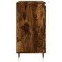 Sideboard aus geräuchertem Eichenholzwerkstoff, 104 x 35 x 70 cm von vidaXL, Sideboards - Ref: Foro24-827201, Preis: 87,94 €,...