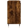 Smoked oak engineered wood sideboard 104x35x70 cm by vidaXL, Sideboards - Ref: Foro24-827201, Price: 89,09 €, Discount: %