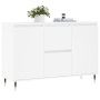 White engineered wood sideboard 104x35x70 cm by vidaXL, Sideboards - Ref: Foro24-827196, Price: 87,97 €, Discount: %