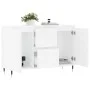 Weißes Sideboard aus Holzwerkstoff, 104 x 35 x 70 cm von vidaXL, Sideboards - Ref: Foro24-827196, Preis: 92,24 €, Rabatt: %