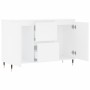 White engineered wood sideboard 104x35x70 cm by vidaXL, Sideboards - Ref: Foro24-827196, Price: 87,97 €, Discount: %