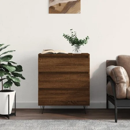 Sideboard aus braunem Eichensperrholz, 60 x 35 x 70 cm von vidaXL, Sideboards - Ref: Foro24-827187, Preis: 66,78 €, Rabatt: %