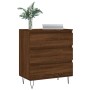 Oak brown plywood sideboard 60x35x70 cm by vidaXL, Sideboards - Ref: Foro24-827187, Price: 67,65 €, Discount: %