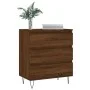 Sideboard aus braunem Eichensperrholz, 60 x 35 x 70 cm von vidaXL, Sideboards - Ref: Foro24-827187, Preis: 66,78 €, Rabatt: %