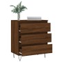 Oak brown plywood sideboard 60x35x70 cm by vidaXL, Sideboards - Ref: Foro24-827187, Price: 67,65 €, Discount: %