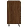 Sideboard aus braunem Eichensperrholz, 60 x 35 x 70 cm von vidaXL, Sideboards - Ref: Foro24-827187, Preis: 66,78 €, Rabatt: %