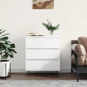 Aparador de madera contrachapada blanco 60x35x70 cm de vidaXL, Aparadores - Ref: Foro24-827180, Precio: 72,24 €, Descuento: %