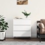 White plywood sideboard 60x35x70 cm by vidaXL, Sideboards - Ref: Foro24-827180, Price: 73,31 €, Discount: %