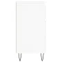 Aparador de madera contrachapada blanco 60x35x70 cm de vidaXL, Aparadores - Ref: Foro24-827180, Precio: 72,24 €, Descuento: %