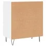 Weißes Sperrholz-Sideboard 60x35x70 cm von vidaXL, Sideboards - Ref: Foro24-827180, Preis: 71,41 €, Rabatt: %