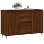 Oak brown engineered wood sideboard 104x35x70 cm by vidaXL, Sideboards - Ref: Foro24-827203, Price: 99,51 €, Discount: %