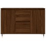 Oak brown engineered wood sideboard 104x35x70 cm by vidaXL, Sideboards - Ref: Foro24-827203, Price: 99,51 €, Discount: %