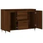 Eichenbraunes Sideboard aus Holzwerkstoff, 104 x 35 x 70 cm von vidaXL, Sideboards - Ref: Foro24-827203, Preis: 97,94 €, Raba...