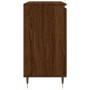 Oak brown engineered wood sideboard 104x35x70 cm by vidaXL, Sideboards - Ref: Foro24-827203, Price: 99,51 €, Discount: %