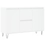 Weißes Sideboard aus Holzwerkstoff, 104 x 35 x 70 cm von vidaXL, Sideboards - Ref: Foro24-827204, Preis: 94,05 €, Rabatt: %