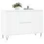 Weißes Sideboard aus Holzwerkstoff, 104 x 35 x 70 cm von vidaXL, Sideboards - Ref: Foro24-827204, Preis: 92,63 €, Rabatt: %