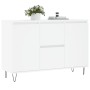 White engineered wood sideboard 104x35x70 cm by vidaXL, Sideboards - Ref: Foro24-827204, Price: 93,96 €, Discount: %