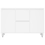 Weißes Sideboard aus Holzwerkstoff, 104 x 35 x 70 cm von vidaXL, Sideboards - Ref: Foro24-827204, Preis: 94,05 €, Rabatt: %